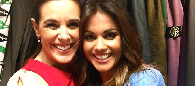 Raquel Sánchez Silva y Lara Álvarez