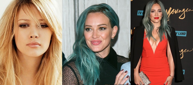 Cambio radical de look de Hilary Duff