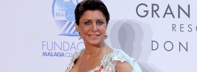 María Pineda en la Global Gift Gala de Marbella
