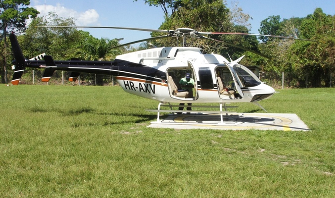 Helicóptero de 'Supervivientes 2015'