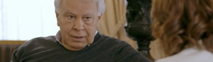 El expresidente del Gobierno Felipe González, uno de los primeros invitados de la T4 de &#39;Viajando con Chester&#39;