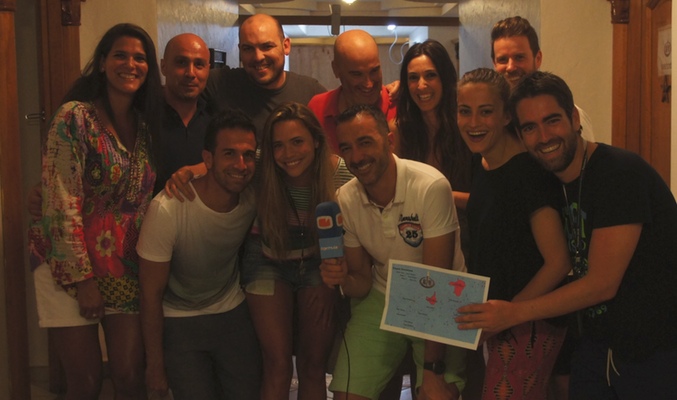Parte del equipo de 'Supervivientes 2015'