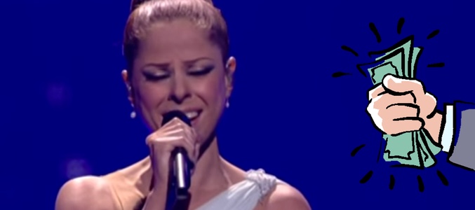 Pastora Soler en el 'Festival de Eurovisión'