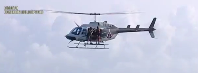Helicóptero de 'Supervivientes 2015'