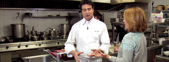 Pepe Rodríguez junto a Elena Sánchez