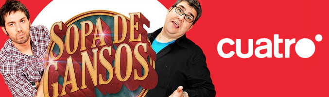 Imagen promocional de 'Sopa de gansos' con Florentino Fernández y Dani Martínez