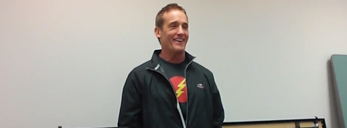 John Wesley Shipp durante la Comic Con