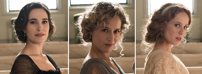 Celia Freijeiro, Marta Larralde y María Castro