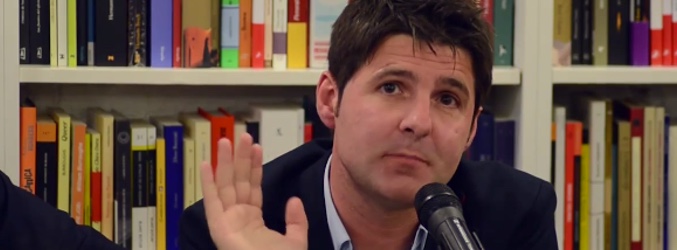 Jesús Cintora en la presentación de su libro