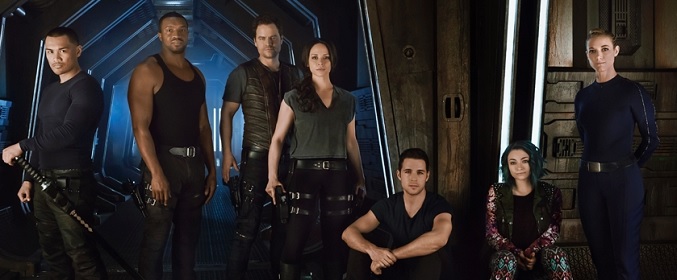 Tripulación de &#39;Dark Matter&#39;, la nueva serie de ciencia ficción de SyFy