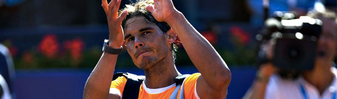 Rafa Nadal, eliminado en octavos de final, tras caer ante Fognini