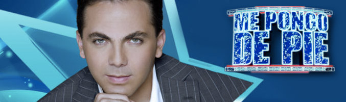 Cristian Castro, jurado del talent show musical 'Me pongo de pie'
