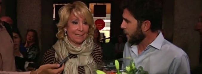 Gonzo y Esperanza Aguirre