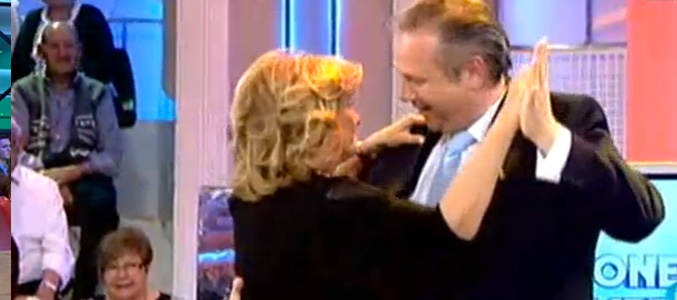 Antonio Miguel Carmona baila chotis con María Teresa Campos en '¡QTTF!'