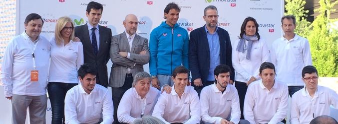 Acto de presentación de Roland Garros 2015 para Eurosport