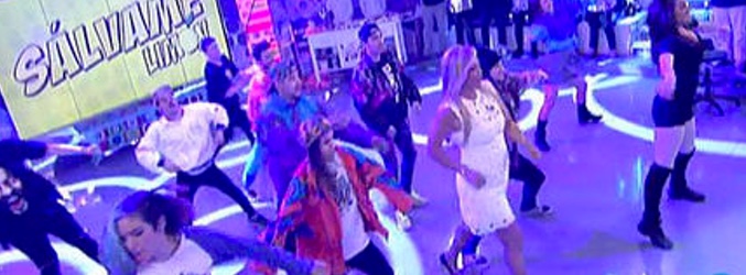 Belén Esteban baila en su regreso a 'Sálvame'