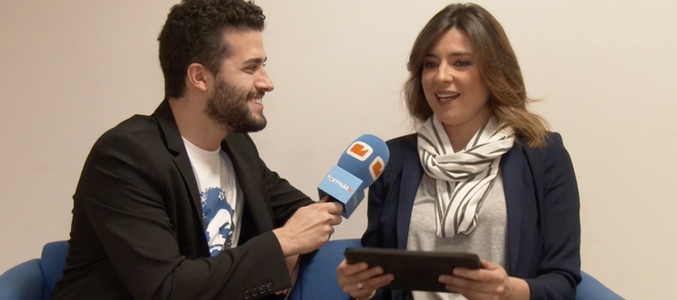 Sandra Barneda y Javier de Hoyos en "La entrevista de FormulaTV.com"