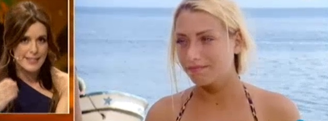 Elisa hablando con Raquel Sánchez Silva