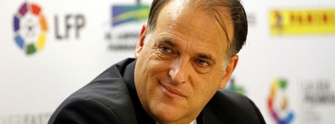 Javier Tebas, presidente de la LFP