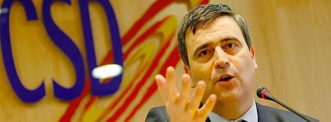 El Secretario de Estado para el Deporte, Miguel Cardenal