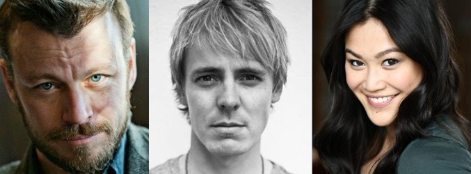 Peter Franzen, Jasper Paakkonen y Dianne Doan