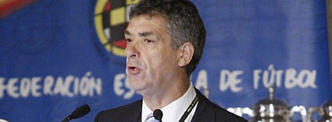 Villar, presidente de la Federación española de Fútbol