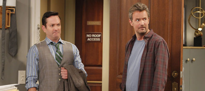 Matthew Perry y Thomas Lennon en 'The Odd Couple'
