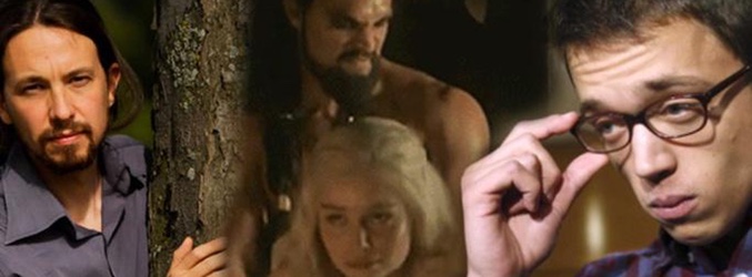 Pablo Iglesias, íñigo Errejón y su "vínculo" con 'Juego de tronos'