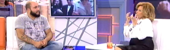 Kiko Rivera junto a María Teresa Campos