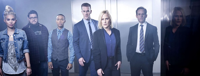 Patricia Arquette junto al resto del reparto de &#39;CSI: Cyber&#39;