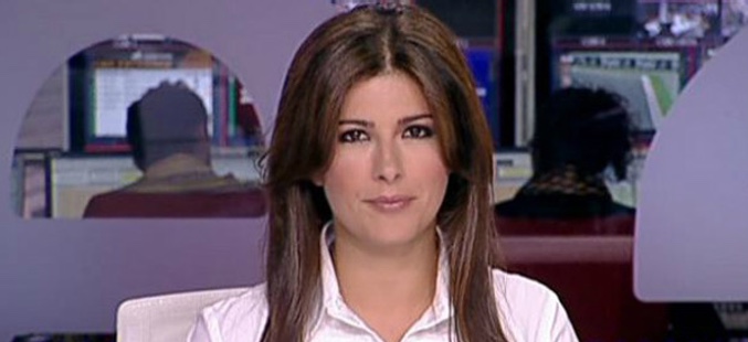 Lara Siscar, presentadora de 'Telediario Fin de Semana'