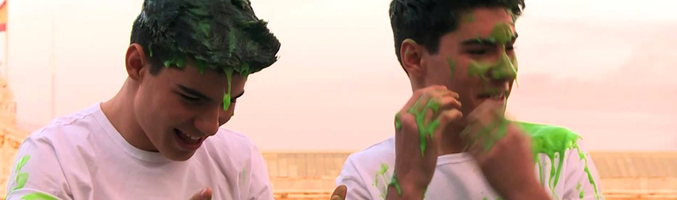 Gemeliers cubiertos de slime