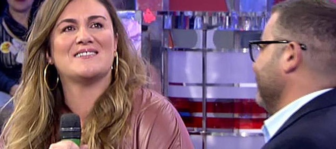 Carlota Corredera anunció en 'Sálvame deluxe' que estaba embarazada
