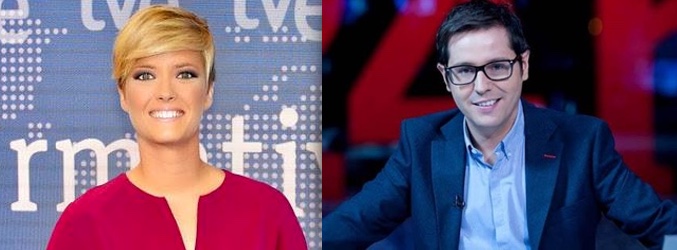 María Casado y Sergio Martín