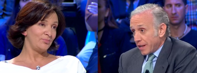 Eduardo Inda con Carolina Bescansa