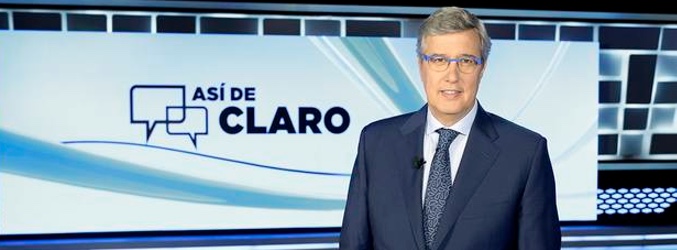 Buruaga está al frente de 'Así de claro'