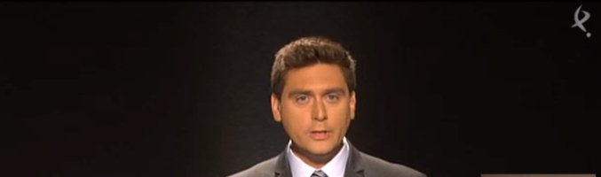El presentador del debate, Victor Molino