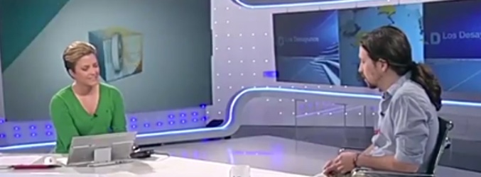 La entrevista a Pablo Iglesias en 'Los desayunos de TVE'