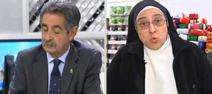 La religiosa en una de sus intervenciones en 'Las mañanas de Cuatro'