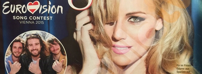 Edurne copa las portadas de la prensa austriaca