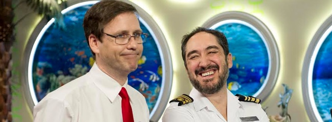 Joaquín Reyes con Alfonso Lara en &#39;Anclados&#39;