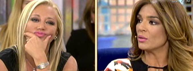 Belén Esteban y Raquel Bollo en &#39;Sálvame deluxe&#39;