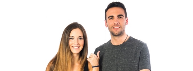 Lorea y Ángel, pareja de blogueros de 'Pekín Express'