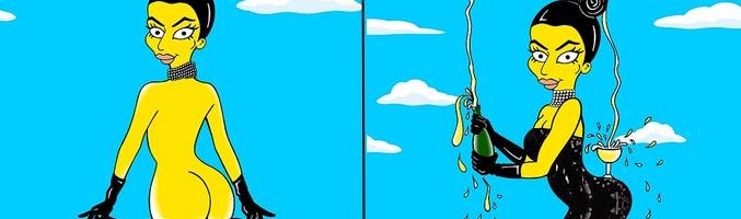 Recreaciones de las poses de Kim Kardashian