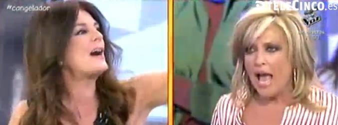 La discusión entre Ángela y Lydia