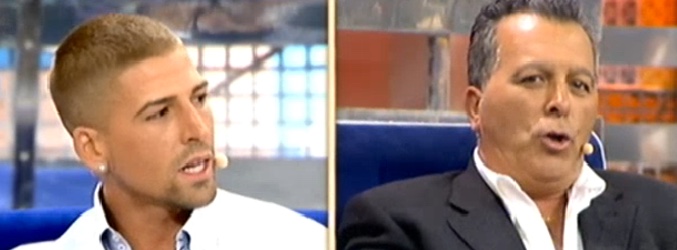 Padre e hijo, cara a cara