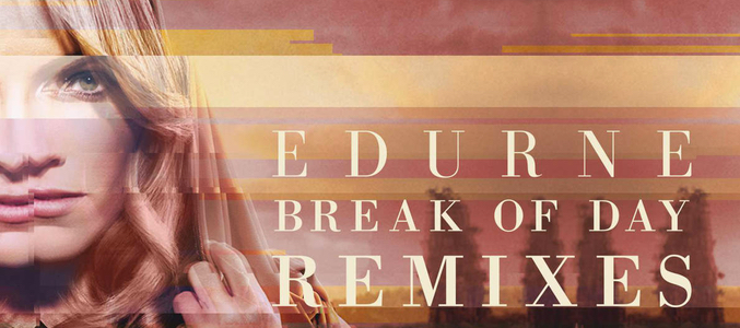 Edurne y su equipo decidieron estrenar la versión en inglés de amanecer después del festival