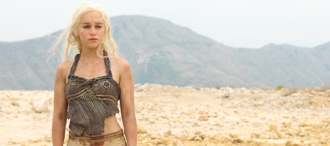 Emilia Clarke es Daenerys Targaryen en 'Juego de Tronos'