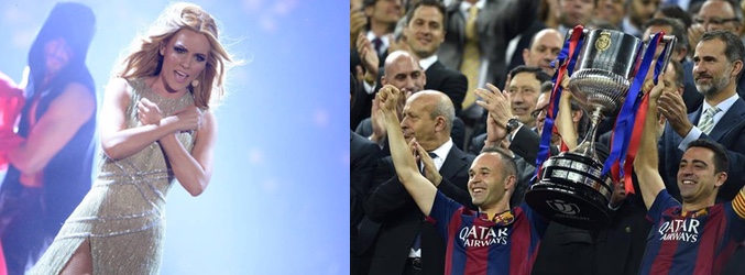 La Copa del Rey supera al &#39;Festival de Eurovisión 2015&#39;