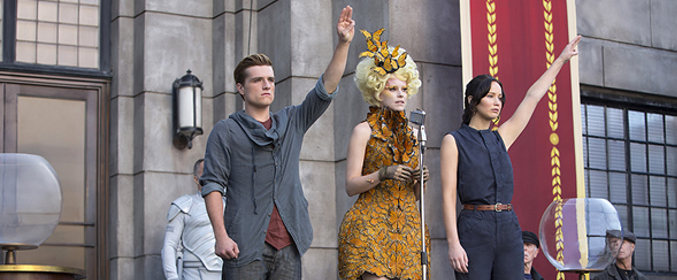 Escena de la película "Los Juegos del Hambre"